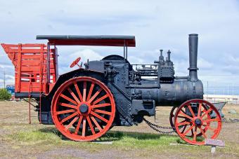 Antique Steam tractor