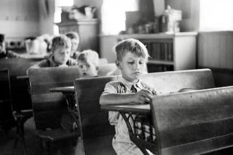 Students in Rural Schoolroom