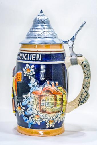 Beer stein from Munich Germany in the 1960s