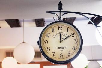 antique farmhouse wall clock