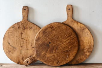 Small Bread Board, French Small Circular Bread Board