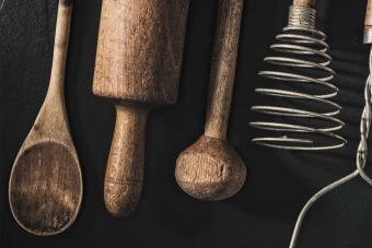 304896 340x227 Vintage Wooden Kitchen Tools 