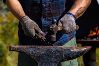 antique blacksmith anvil