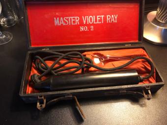 antique Violet Ray electrical wand device