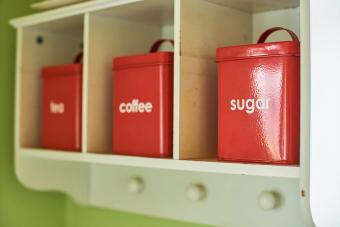 Tea, Coffee, and Sugar Canisters