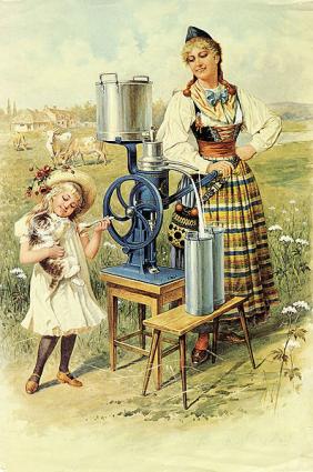 cream separator advertisment “Published before 1923 and public domain in the US.”