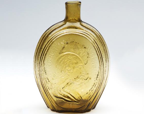 Antique Washington bottle // photo courtesy of Norman C. Heckler & Company