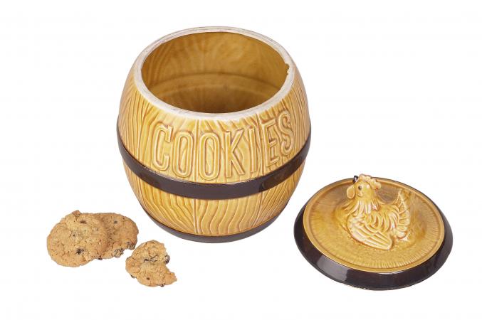 Rooster Top Cookie Jar