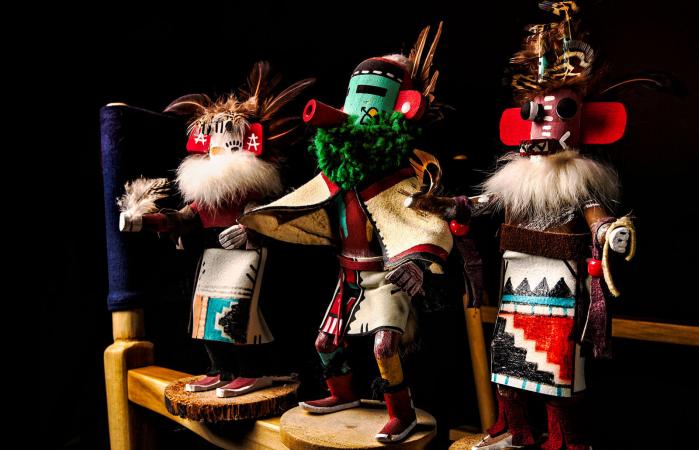 various Kachina Dolls