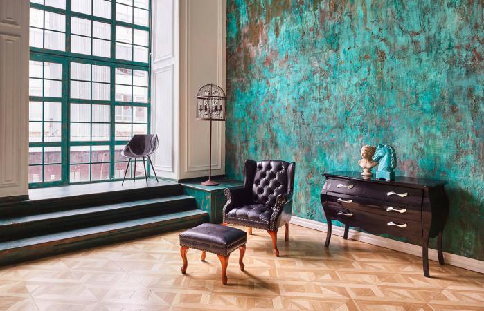 apartment decorated with antiques