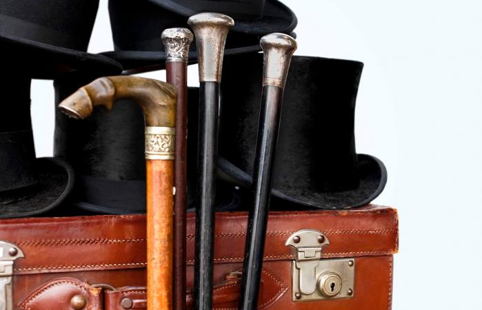 Antique walking sticks