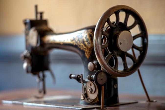 Vintage sewing machine
