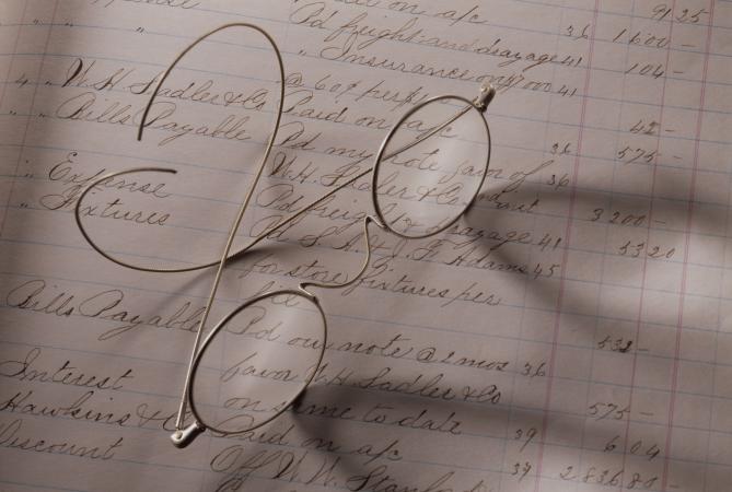 Antique eyeglasses