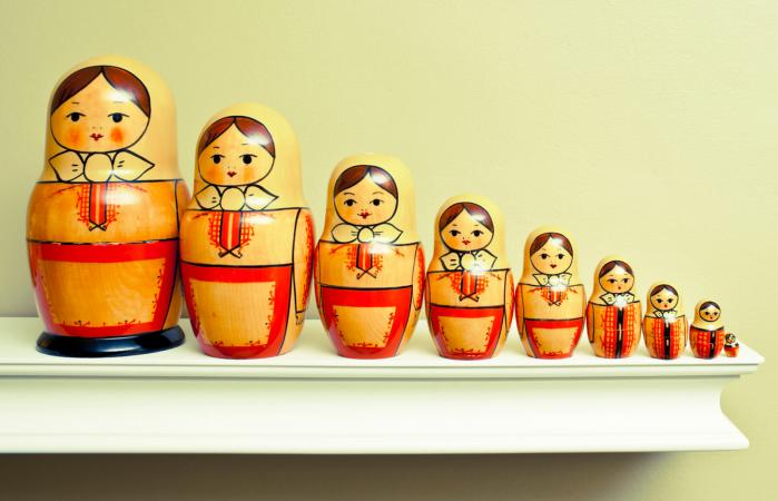 Russian nesting dolls