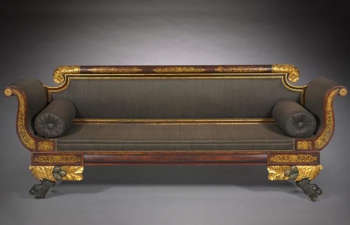 American Empire couch