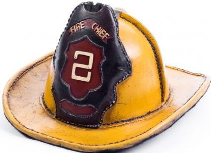 old fire hat