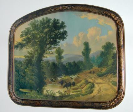 Scenic framed artwork