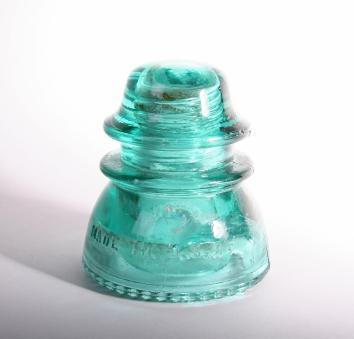Electrictiy Glass Insulators Wedding Gift Dominion Insulator 40s Industrail Art Vintage Glass Glass Art, Hemingray Insulators 50/'s
