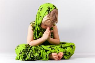 Praying child