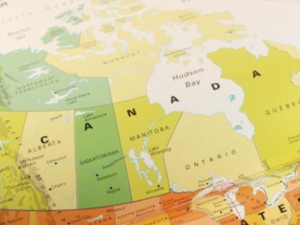 Map of Canada