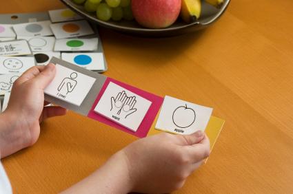 Picture cards for autism