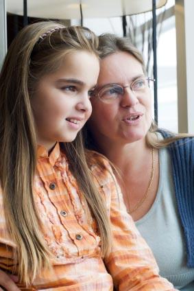 Mother and daughter