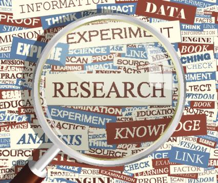 research word cloud