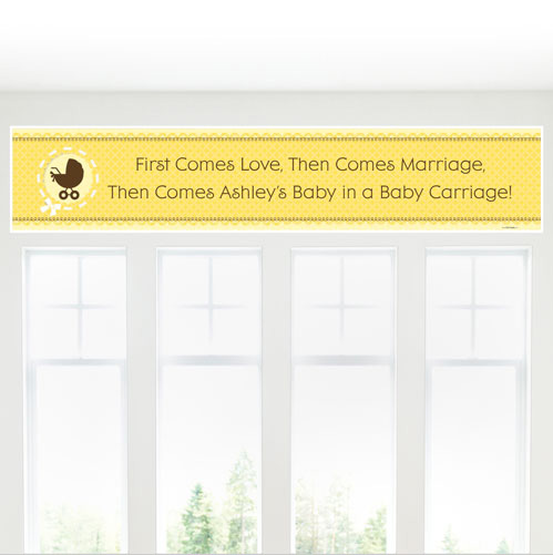 Pram And Carriage Baby Shower Decorations Lovetoknow