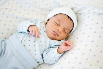 Sleeping newborn