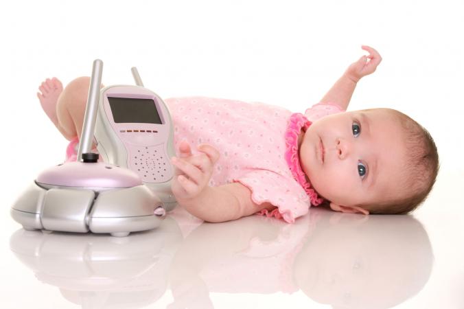 baby and monitor