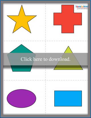 Shape Chart For Toddlers