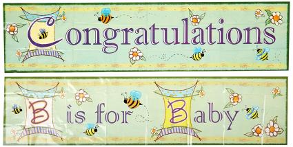 Baby Shower Signs To Help Guests Find The Party Lovetoknow
