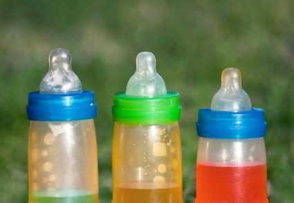 baby bottle game for baby shower