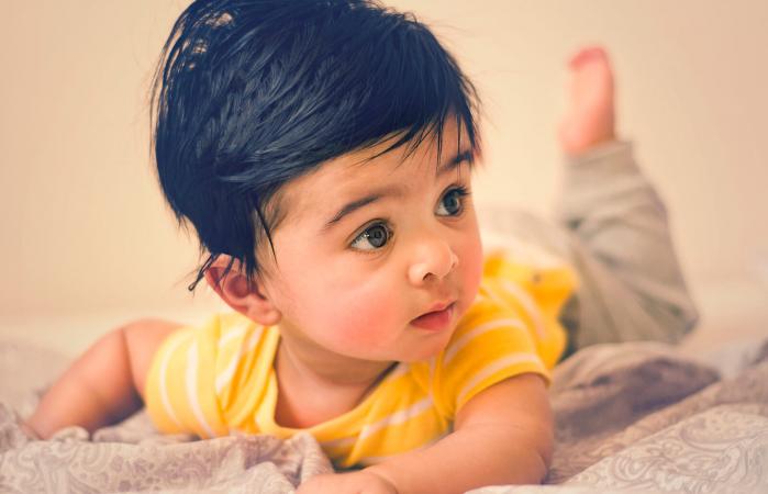 Indian Boy Child Playing