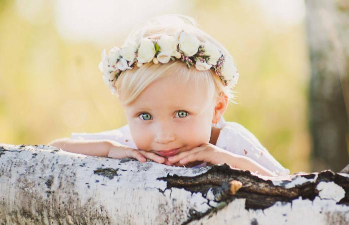 Lovely goddess baby girl