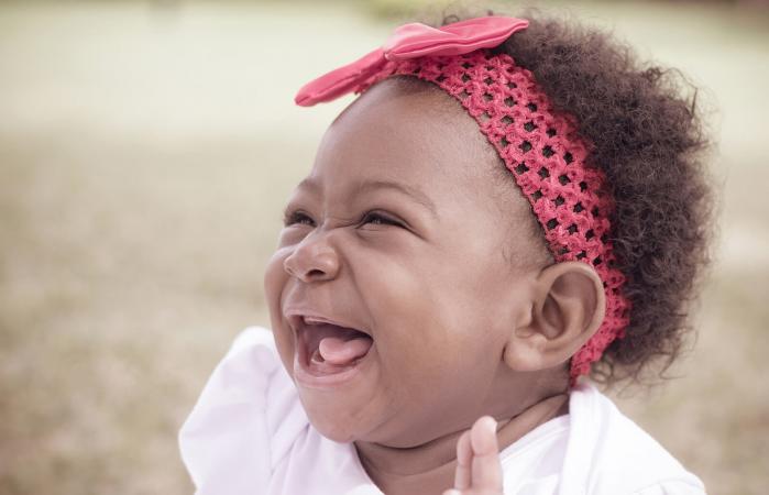Happy Baby Girl