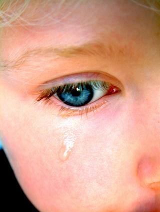 child crying