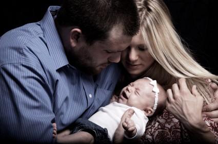 family hug