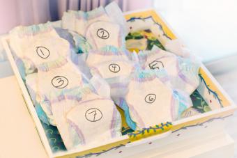 Baby shower decoración de pañales