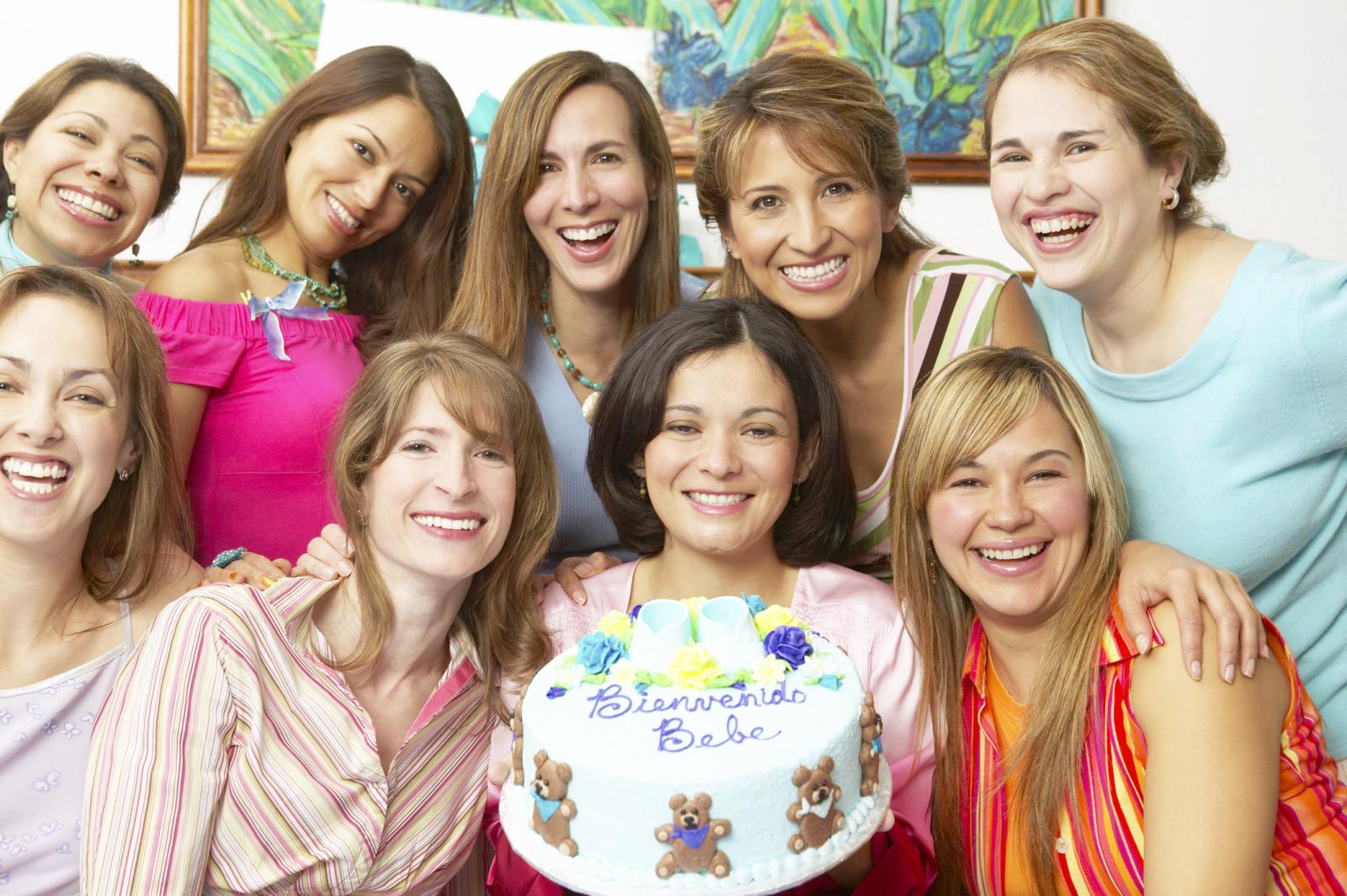 Fiesta de bienvenida al bebé o baby shower