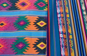 Southwestern colors and prints