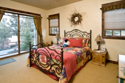 Quilted bedspread