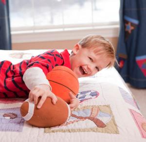 Sports bedding for kids