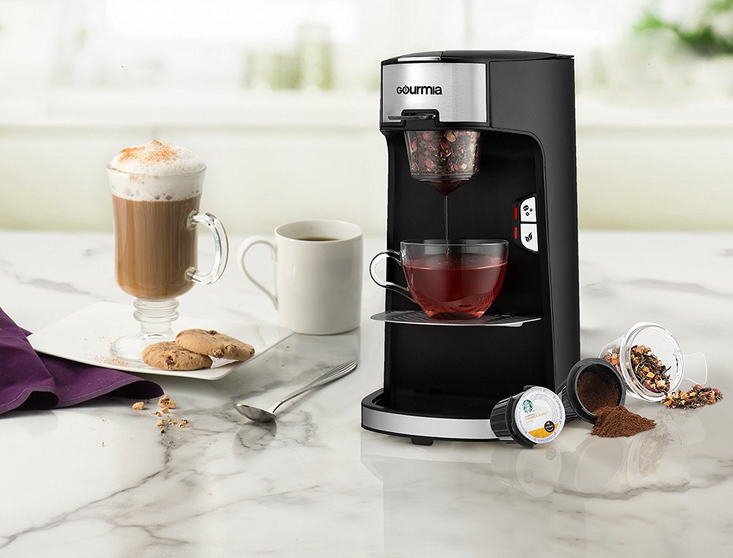Single Serve Coffee and Tea Maker From 