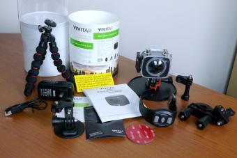 Vivitar DVR988HD box contents