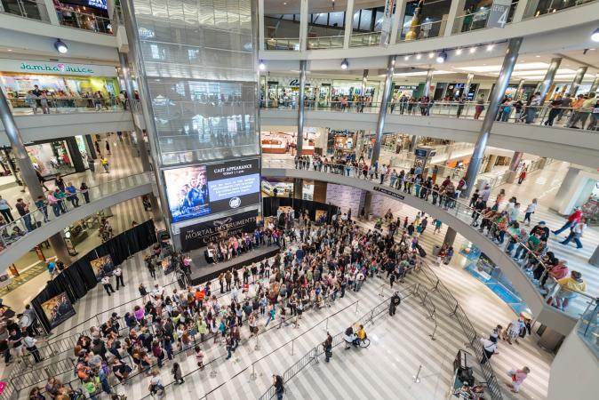 View of mall