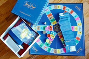 The board game TRIVIAL PURSUIT - Getty Editorial Use