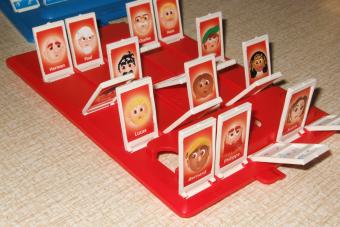 Guess Who? game in progress