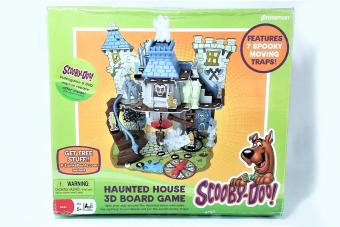 Scooby-Doo Haunted House 3D Board Game