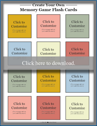Create Your Own Flash Cards